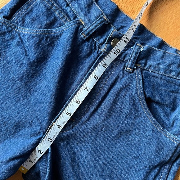 Vintage 70s Saddle King Ranch Jeans High Waisted Jeans Sz 28 x 32 - Picture 10 of 14